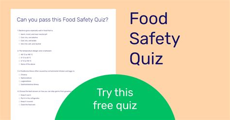 food safety quizlet|food safety quizzes & answers.